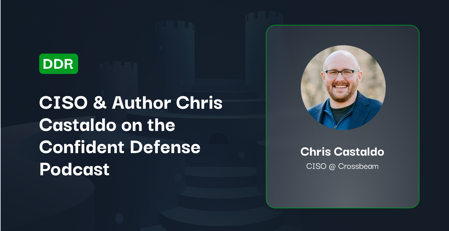 CISO & Author Chris Castaldo on the Confident Defense Podcast