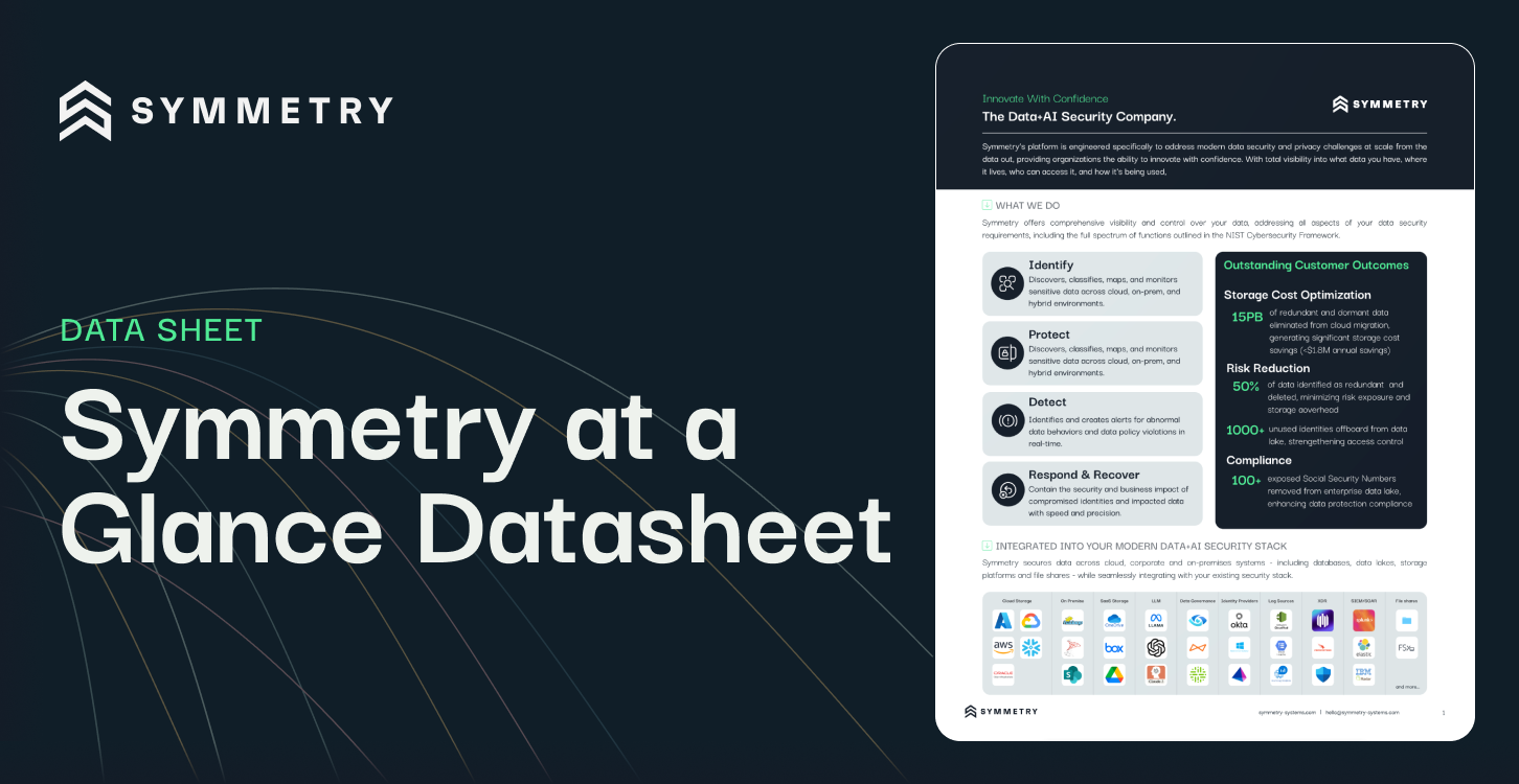 DS-13_ Symmetry at a Glance Datasheet