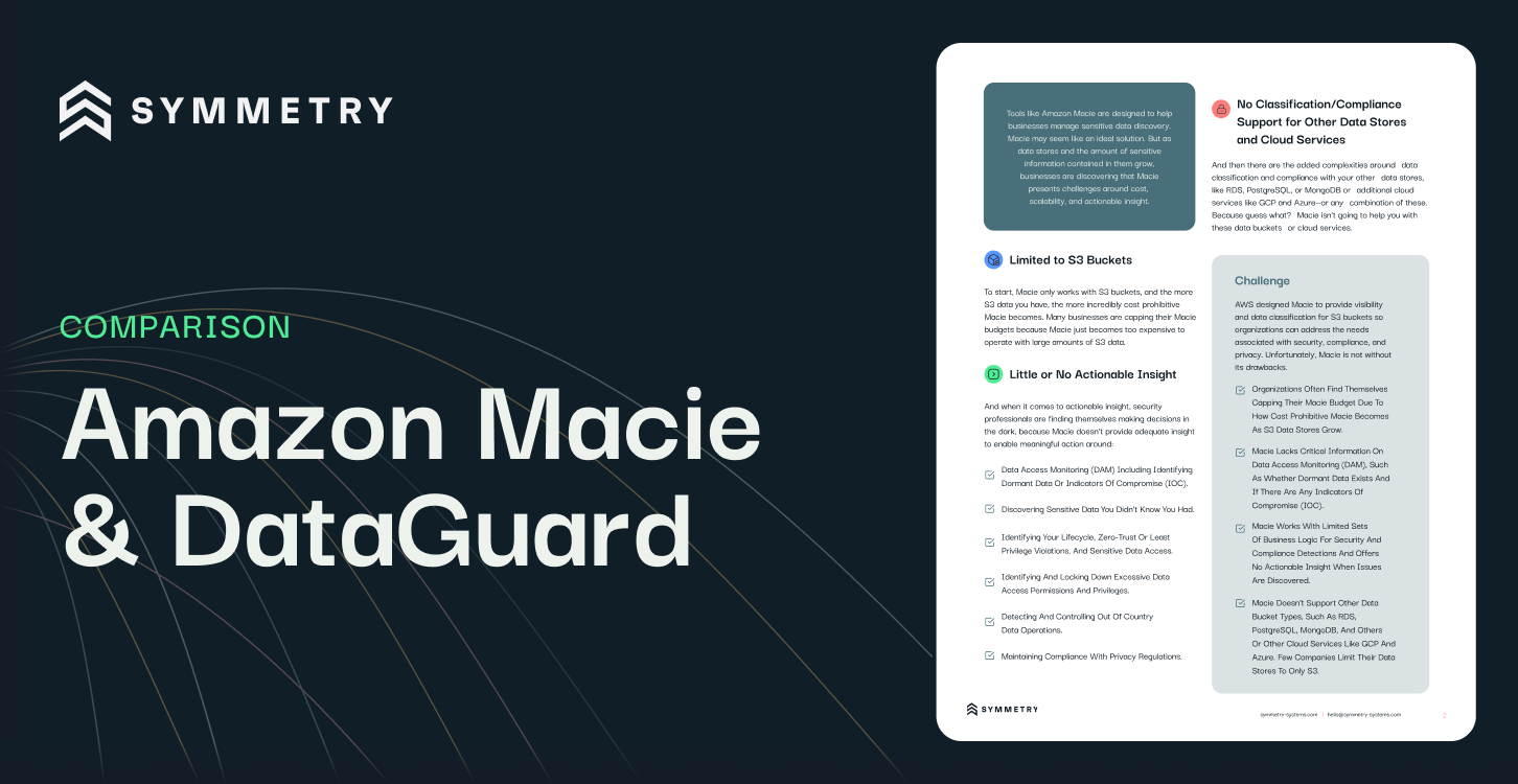 DS-5_ Amazon Macie & DataGuard