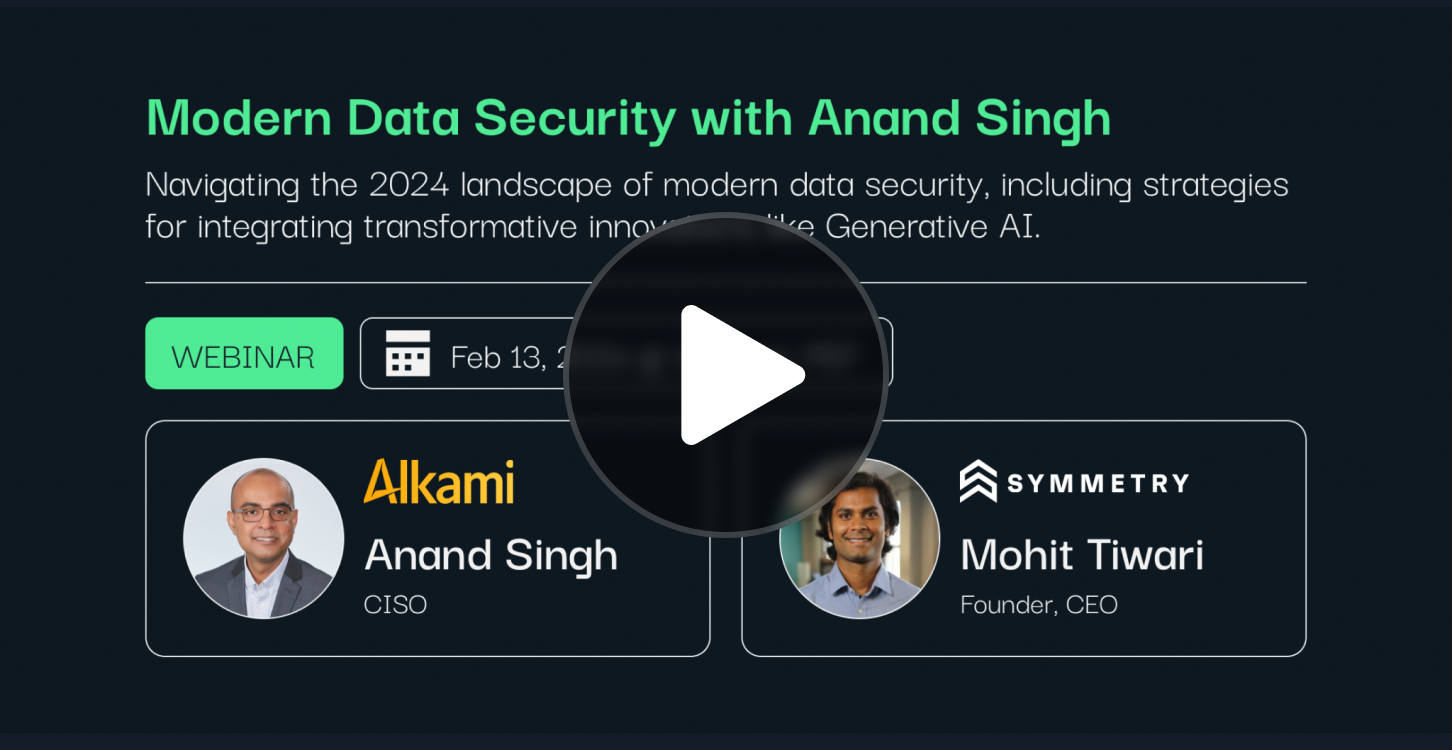 Modern Data Security with Anand Singh