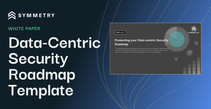Data-Centric Security Roadmap Template for Modern CISO's