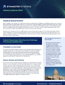 Federal Government Solution Brief