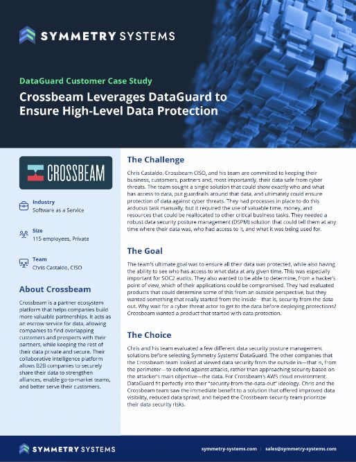 Crossbeam Leverages DataGuard to Ensure High-Level Data Protection