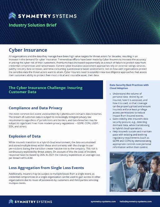 Symmetry Systems Resources Cyber Insurance