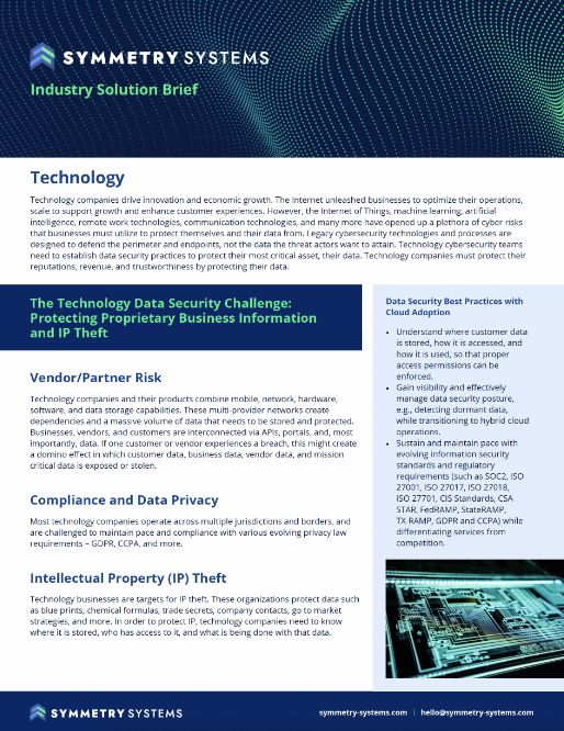 Symmetry Systems Resources Technology